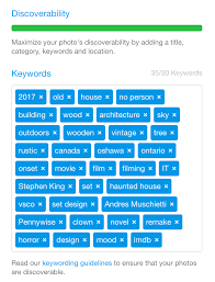 How Do I Add Or Edit Keywords On My Photos 500px Support