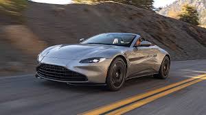 Aston martin lagonda global holdings plc is a british independent manufacturer of luxury sports cars and grand tourers. 2021 Aston Martin Vantage Roadster First Drive Review New Look Same Thrill Roadshow