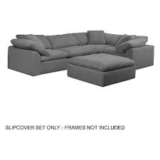 Sectional Sofa Gray