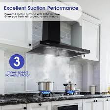 450 Cfm Ducted Wall Mount Range Hood