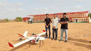 india post uses drone to deliver mail