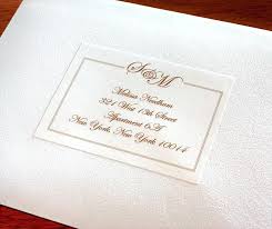 Return Ad Labels For Wedding Invitations Return Address