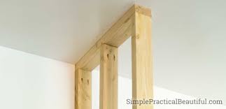 Framing A Wall In Place Simple