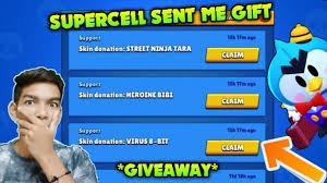 Brawl stars gems are a type of currency that you get by paying real money, and you can exchange them in the game store for customization options for brawlers and more. Supercell Sent Me Gift In Brawlstars Skins Giveaway Youtube