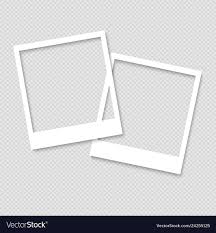 blank photo frame template for design