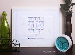 Norman Bates House Blueprint Floor Plan