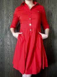 Tory Burch Red Dress Us4