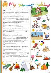 summer idioms esl worksheet by leva