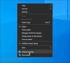monitor refresh rate on windows 10