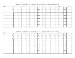 Blank Golf Scorecards Printable Blank Golf Scorecard Image