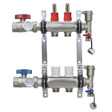 stainless steel radiant pex manifold