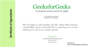 (no spam, ever!) subscribe (free!) this certificate is available in two versions: Certificates Geeksforgeeks