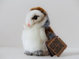 living nature orted small owl plush