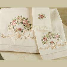69,264 results for bathroom embroidered towel. Rosefan Embroidered Bath Towels