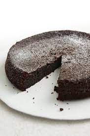 Chocolate Almond Cake Nigella gambar png