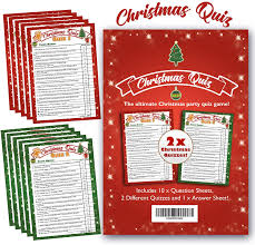 The more questions you get correct here, the more random knowledge you have is your brain big enough to g. Big Mouth Christmas Quiz Game Ultimate Xmas Party Trivia Quiz Set 2 X Quizzes For Family Friends Amazon Co Uk Toys Games