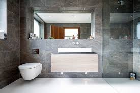 Bathroom Tile Idea Use Large Tiles On