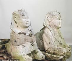 Sphinx Garden Statues Auctioned Off