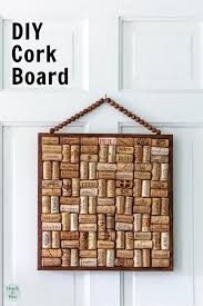 Cork Board Diy With Recycled Wine Corks
