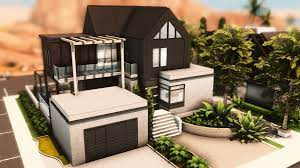 modern house no cc sims 4 mod