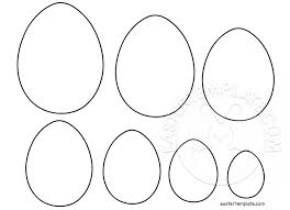 Free Easter Egg Template Easter Template
