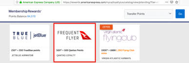 American Express U S Adds Qantas Frequent Flyer As New