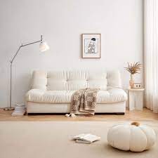 dardy 2 seater sofa bed white