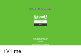 Players go to kahoot.it and enter the game pin, then enter their nickname. The Original Battle Royale Kahoot Game Pin Enter Play More Anywhere And Anytime On Your Own Or With Friends Get Our New App Find Out More Create Your Own Kahoot For Free