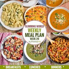 Slimming Eats Weekly Meal Plan Week 29 Slimming Eats Slimming