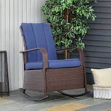 Patio Recliner With Soft Cushion