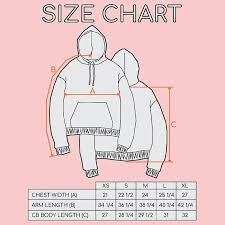 Oversized Hoodie Pdf Sewing Pattern Sizes Xs S M L