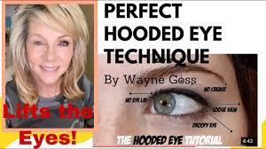 hooded eye trick for loose skin