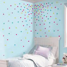 Roommates Glitter Confetti Dots Wall