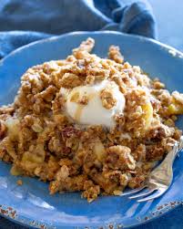 apple crumble recipe the who ate