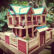 More Creative Popsicle Stick Houses 15
