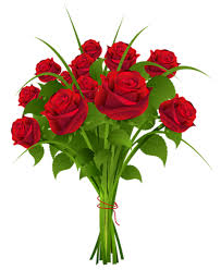 red rose bouquet hd flowers png