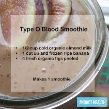 nutrition type o blood smoothie good