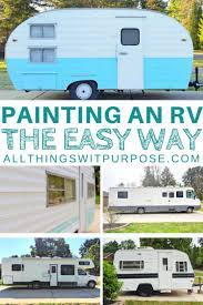 How To Paint The Exterior Of An Rv