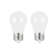 Feit Electric 60 Watt Equivalent A15 Dimmable Filament Cec 90 Cri White Glass Led Ceiling Fan Light Bulb Daylight 2 Pack Bpa1560w950cafil2 Rp The Home Depot