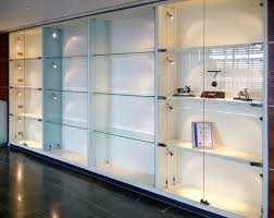 Glass Retail Display Cabinet Walls