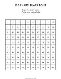 Create Your Own 100 Chart Photo Puzzles For The 100th Day Of School