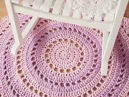 crochet a gorgeous mandala floor rug