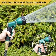 Water Hose Nozzle With 7 Diffe