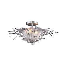 Lighting is one of the most important design elements in a home. Shop Portfolio 16 Semi Flush Mount Light At Lowes Com 99 98 Semi Flush Mount Lighting Living Room Light Fixtures Flush Mount Lighting