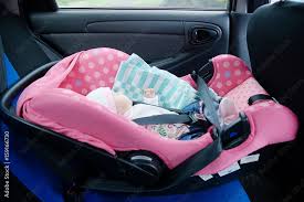 Car Seat Safety Concept Infant Baby