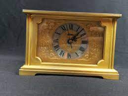 Vintage Linden Clock Mantle Carriage