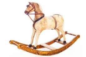 antique rocking horse how to identify