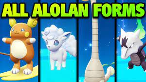 How to Get ALL Alolan Forms in Pokémon Let's Go Pikachu and Eevee - ALL  Alolan Form Locations! - YouTube
