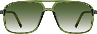 Green Aviator Glasses 232924 Zenni