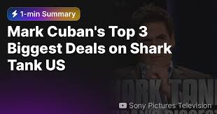 biggest deals on shark tank